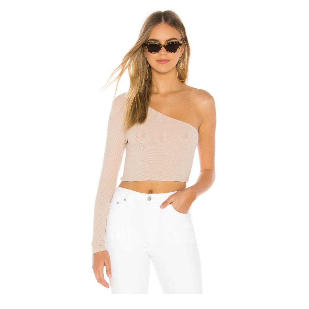 superdown Small Karol Ribbed Crop Top
